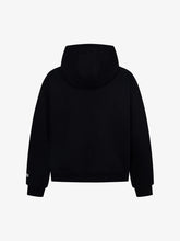 Retro Contrasting Letter Print Loose Hoodie